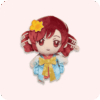 Fat Teto Plush With Flower Petal Pin (2)