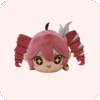 Lying Fat Teto Plush With Hairpin (1)
